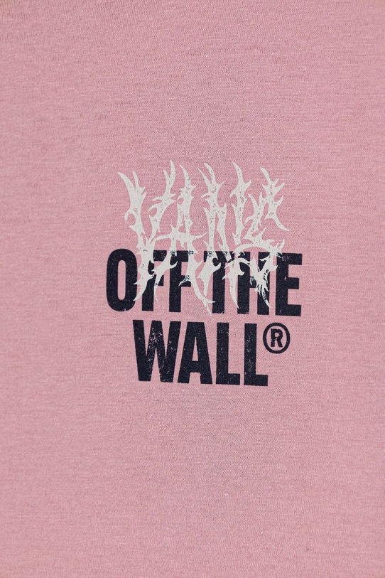 Chłopiec Vans t-shirt bawełniany dziecięcy Metal Wall SS VN000R03EN71 różowy