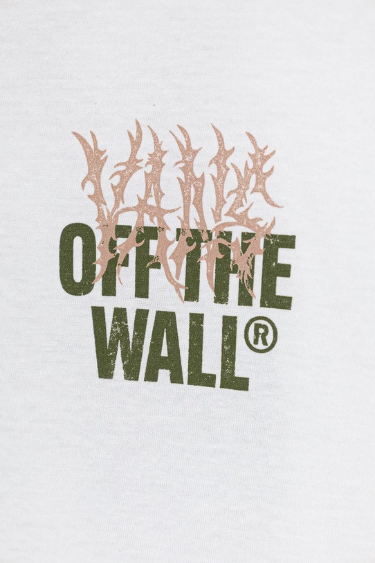 Chłopiec Vans t-shirt dziecięcy Metal Wall SS VN000R03WHT1 biały