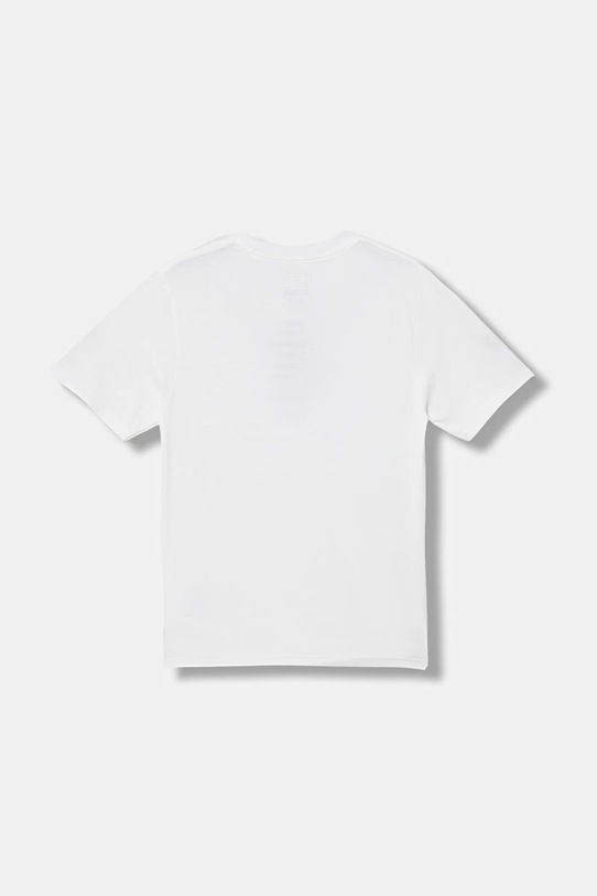 Παιδικό βαμβακερό μπλουζάκι Vans Classified SS VN000R05WHT1 λευκό AW25