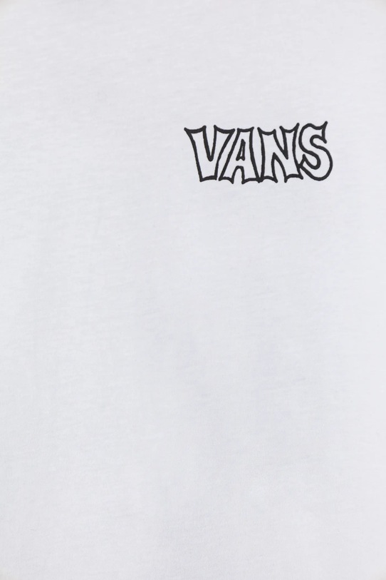 Chłopiec Vans t-shirt bawełniany dziecięcy Classified Essential SS VN000RDKWHT1 biały