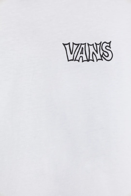 Chłopiec Vans t-shirt bawełniany dziecięcy Classified Essential SS VN000RDKWHT1 biały