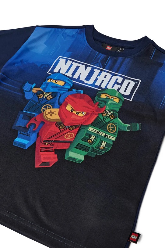 Chłopiec Lego t-shirt dziecięcy LWTAFFY 623 11011246 granatowy