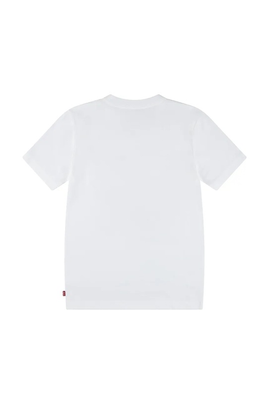 Levi's t-shirt dziecięcy RACE TO THE FINISH TEE 8EN609 biały AW25