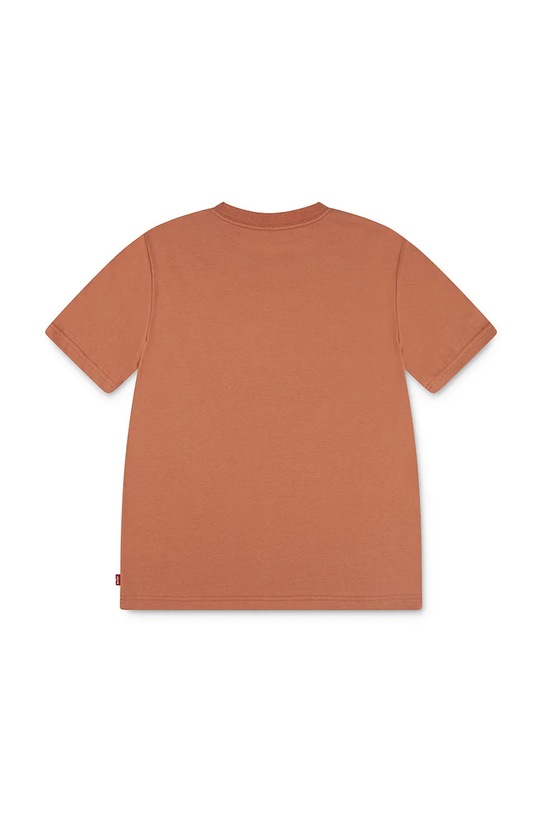 Levi's tricou de bumbac pentru copii DESERT TRAIL TEE 8EN993 portocaliu AW25