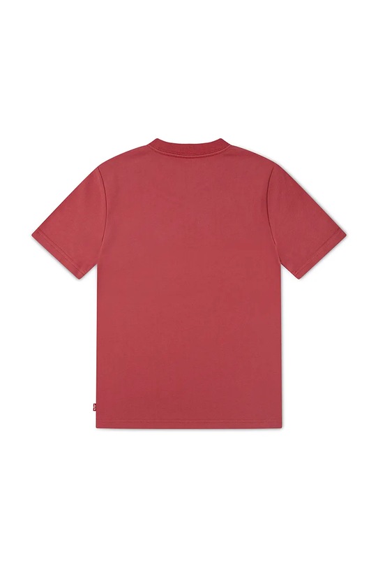 Levi's tricou copii STREAMLINE MONOGRAM TEE 8EP035 rosu AW25