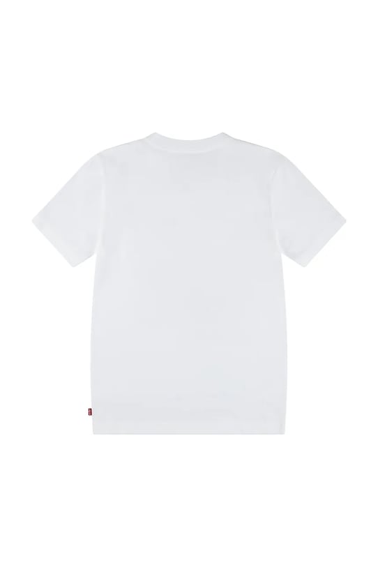 Levi's tricou copii RACE TO THE FINISH TEE 9EN609 alb AW25