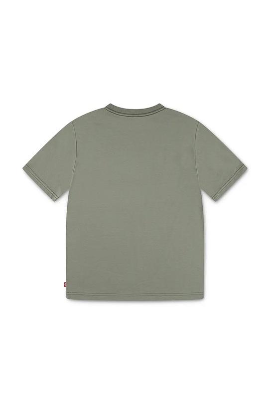 Levi's t-shirt dziecięcy SUNRISE DESERT TEE 9EN991 zielony AW25