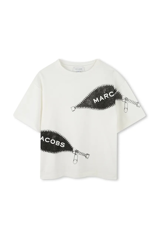 Marc Jacobs tricou de bumbac pentru copii print bej W60637.114.150