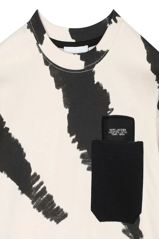 Marc Jacobs t-shirt bawełniany dziecięcy czarny W60638.94.108