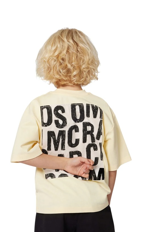 Marc Jacobs tricou de bumbac pentru copii W60641.114.150 galben