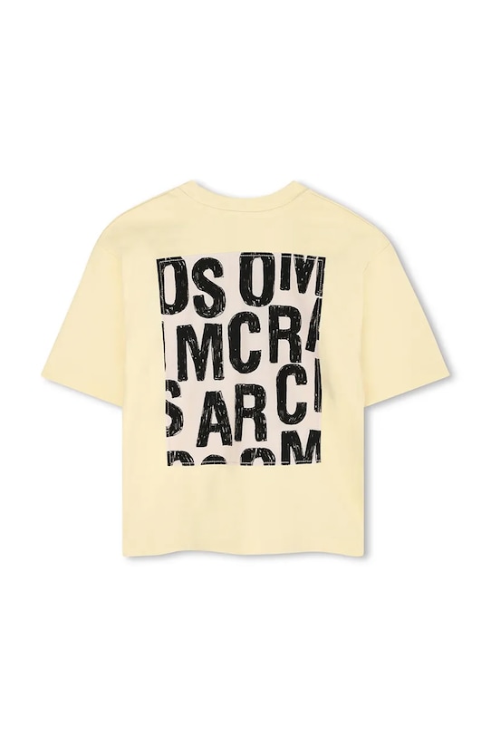 Băieți Marc Jacobs tricou de bumbac pentru copii W60641.156 galben