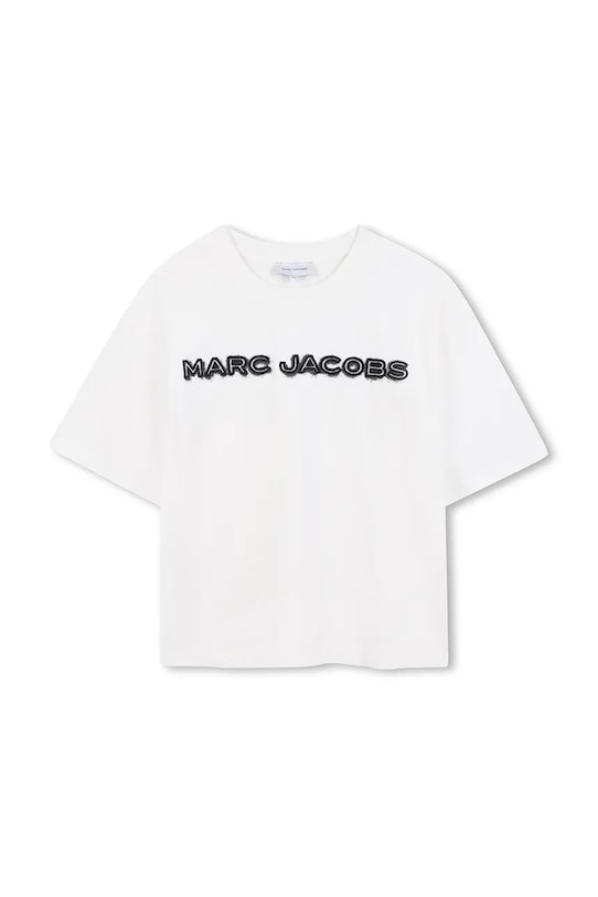 Marc Jacobs tricou de bumbac pentru copii print bej W60644.114.150