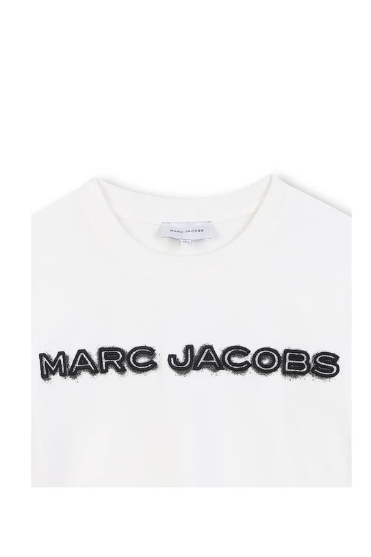 Chłopiec Marc Jacobs t-shirt bawełniany dziecięcy W60644.114.150 beżowy