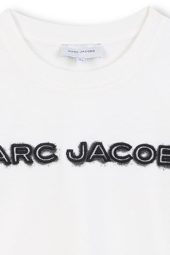 Chłopiec Marc Jacobs t-shirt bawełniany dziecięcy W60644.86.108 beżowy
