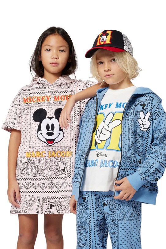 Marc Jacobs t-shirt bawełniany dziecięcy W60692.114.150 beżowy