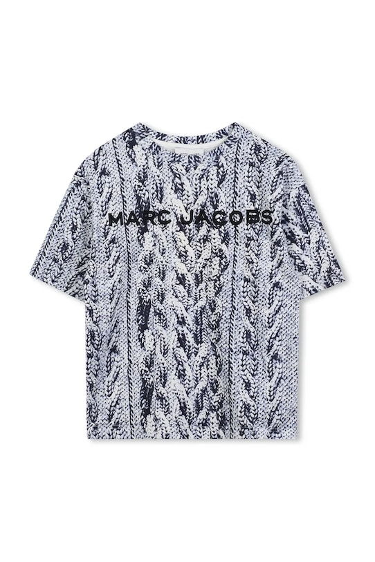 Marc Jacobs tricou de bumbac pentru copii print albastru W60707.114.150