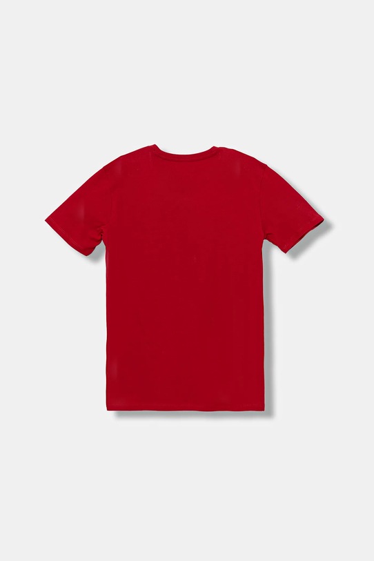 Guess t-shirt bawełniany dziecięcy L5BI00.I3Z14.9BYA czerwony AW25