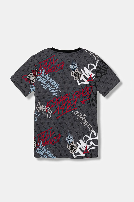 Детская хлопковая футболка Guess L5BI07.I3Z14.9BYA серый AW25