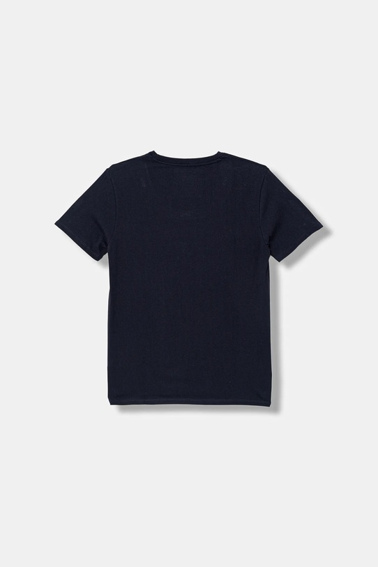 Guess t-shirt bawełniany dziecięcy L5BI11.I3Z14.9BYA granatowy AW25