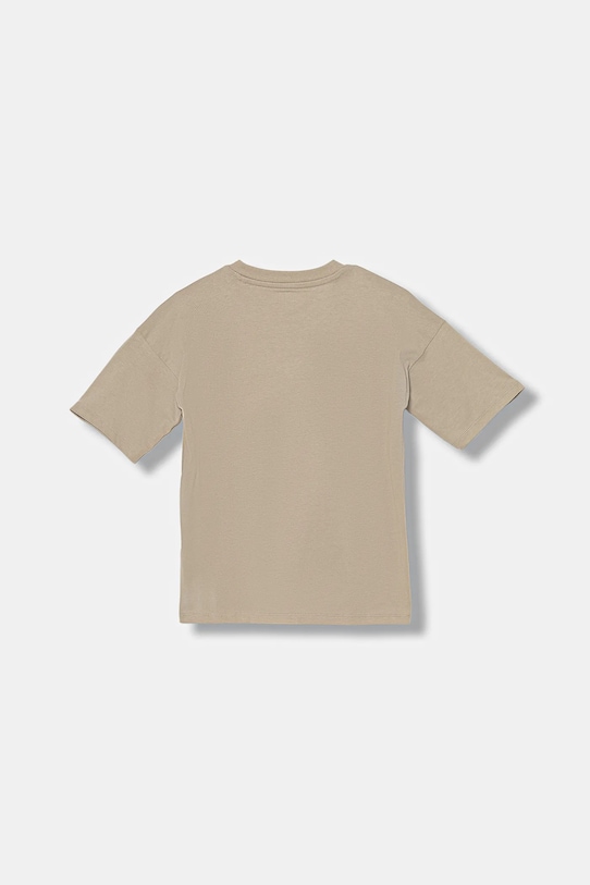 Guess t-shirt bawełniany dziecięcy L5BI16.KCNQ4.9BYA beżowy AW25