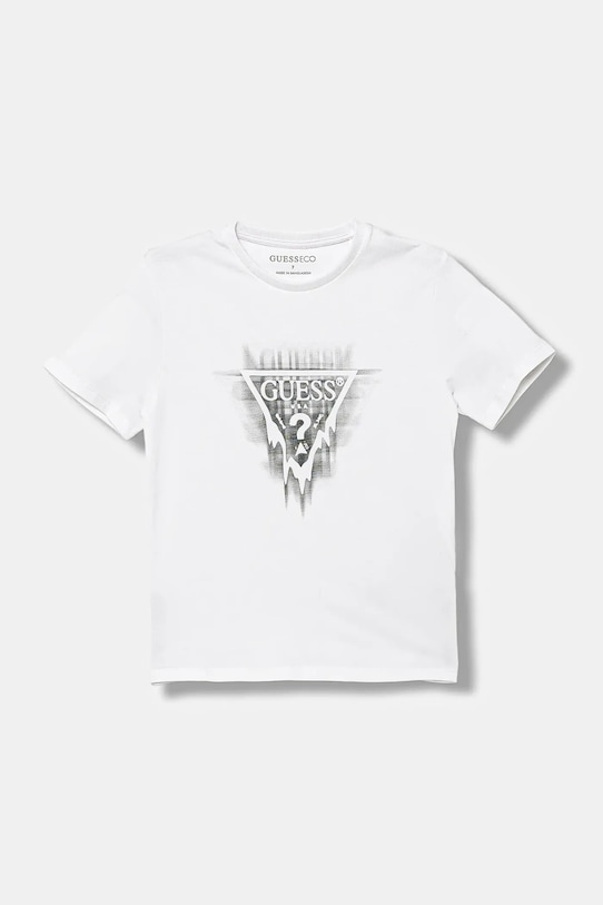 Дитяча бавовняна футболка Guess бавовна білий L5BI20.I3Z14.9BYA