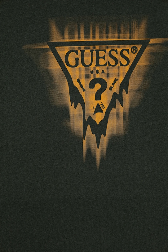 Chlapec Detské bavlnené tričko Guess L5BI20.I3Z14.9BYA zelená