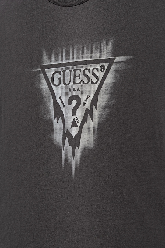 Chłopiec Guess t-shirt bawełniany dziecięcy L5BI20.I3Z14.9BYA czarny