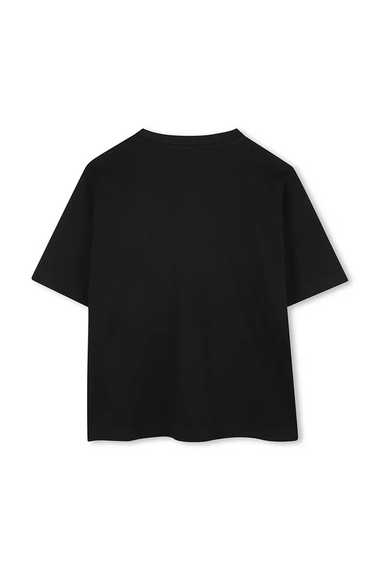 Детска памучна тениска HUGO G00435.162.174 черен AW25