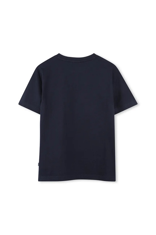 BOSS t-shirt bawełniany dziecięcy granatowy J52680.114.150