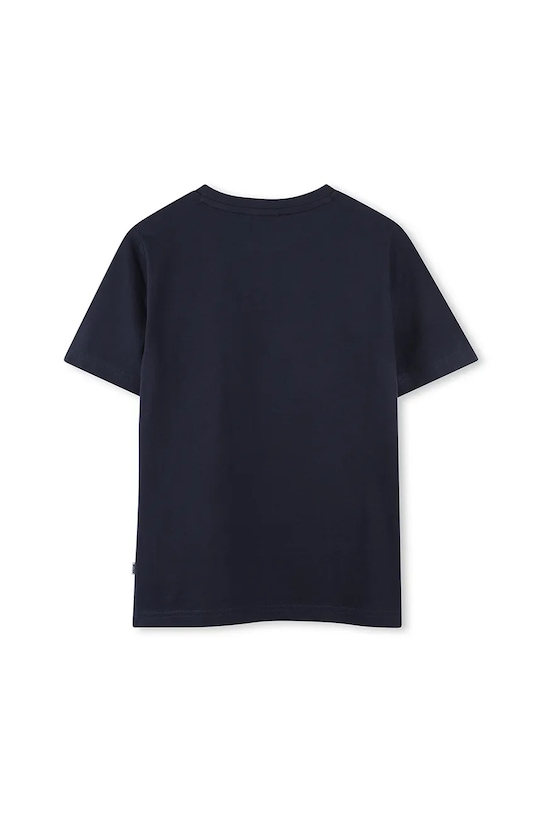 BOSS t-shirt bawełniany dziecięcy granatowy J52680.114.150