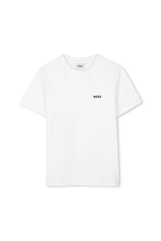 BOSS t-shirt bawełniany dziecięcy 2-pack J52680.162.174 granatowy