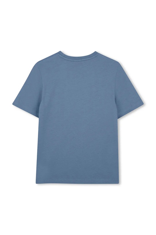 BOSS t-shirt bawełniany dziecięcy J52711.102.108 fioletowy SS26