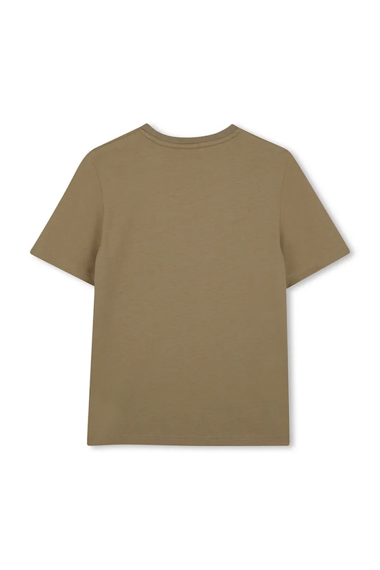 Otroška bombažna kratka majica BOSS J52711.114.150 zelena SS26