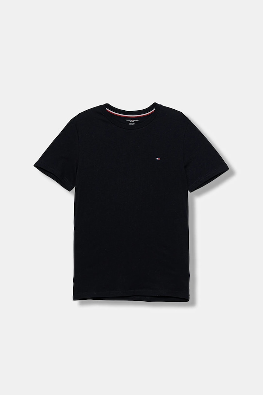 Tommy Hilfiger tricou de bumbac pentru copii UB0UB00310.9BYA verde AW25