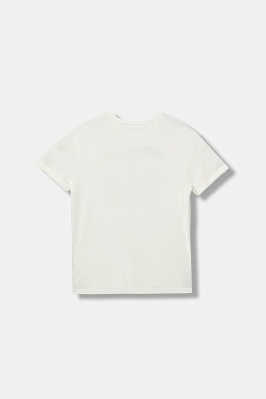 United Colors of Benetton tricou de bumbac pentru copii 3I1XC10Q4.G.seasonal alb AW25