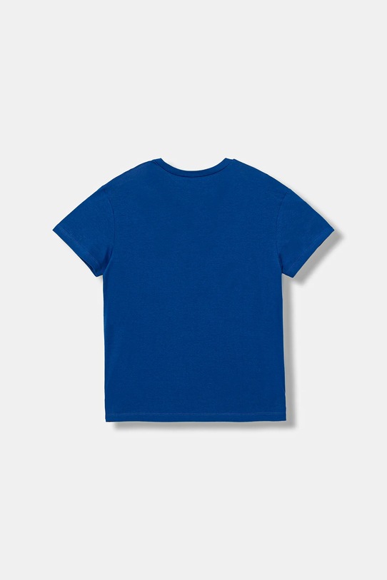 United Colors of Benetton tricou de bumbac pentru copii 3I1XC10Q4.G.seasonal albastru AW25