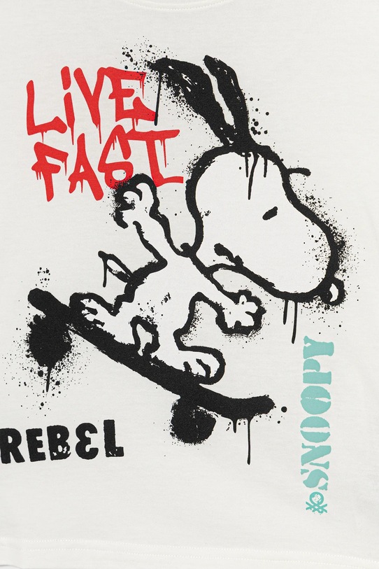 BIMBO United Colors of Benetton t-shirt in cotone 3X1SG10JW.P.seasonal bianco