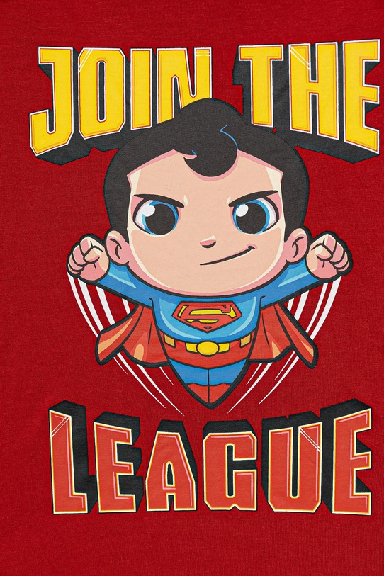 Αγορίστικα Παιδικό βαμβακερό μπλουζάκι United Colors of Benetton 3JERG10JX.P.seasonal κόκκινο