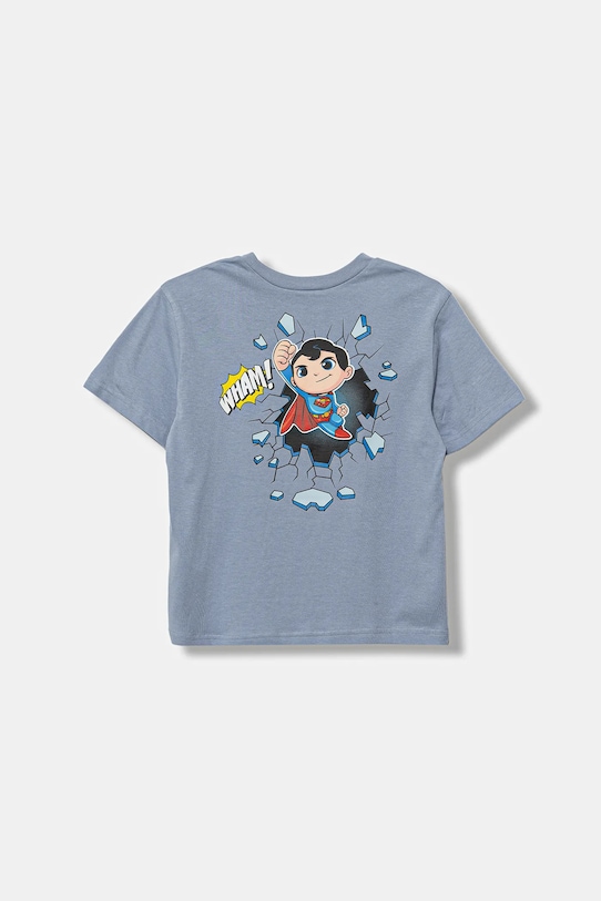 Dětské bavlněné tričko United Colors of Benetton 3JERG10JX.P.seasonal modrá AW25