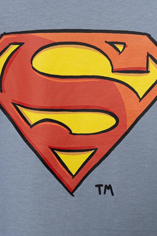 CHLAPEC Dětské bavlněné tričko United Colors of Benetton 3JERG10JX.P.seasonal modrá