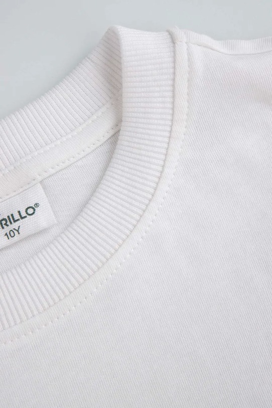 Chłopiec Coccodrillo t-shirt bawełniany dziecięcy ZC5143225VBA biały
