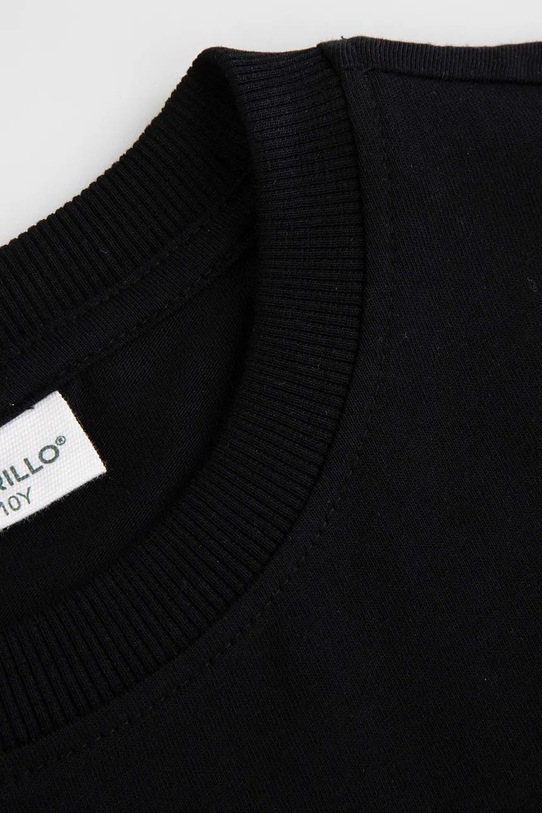 Chłopiec Coccodrillo t-shirt bawełniany dziecięcy ZC5143228VBA czarny