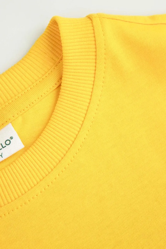 Chłopiec Coccodrillo t-shirt bawełniany dziecięcy ZC5143201CBJ żółty