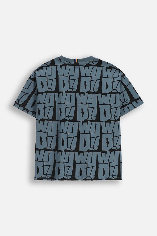 Coccodrillo t-shirt bawełniany dziecięcy ZC5143203YBJ multicolor AW25