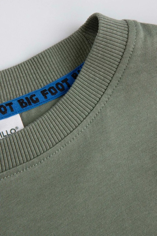 Chłopiec Coccodrillo t-shirt bawełniany dziecięcy ZC5143204YBJ zielony