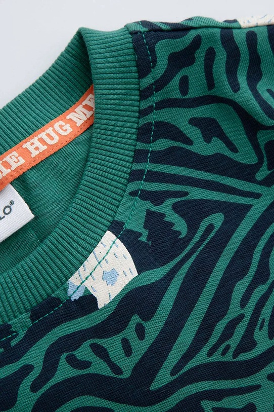 Coccodrillo t-shirt bawełniany dziecięcy multicolor ZC5143202YBK