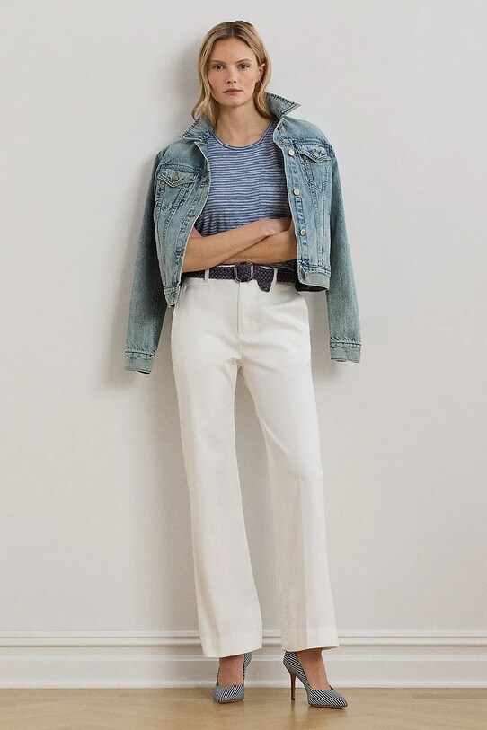 Odzież Lauren Ralph Lauren t-shirt bawełniany 200971023 niebieski