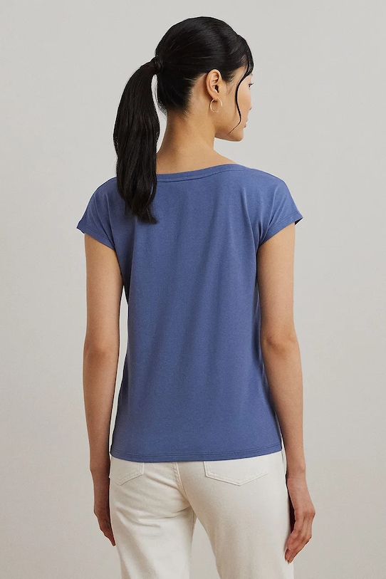 Lauren Ralph Lauren t-shirt 200971072 kék AW25