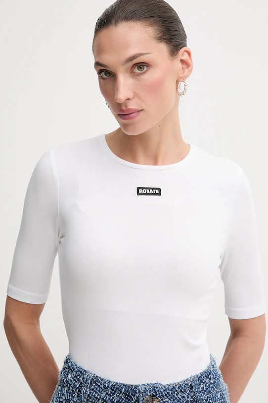 Rotate t-shirt biały 114787400
