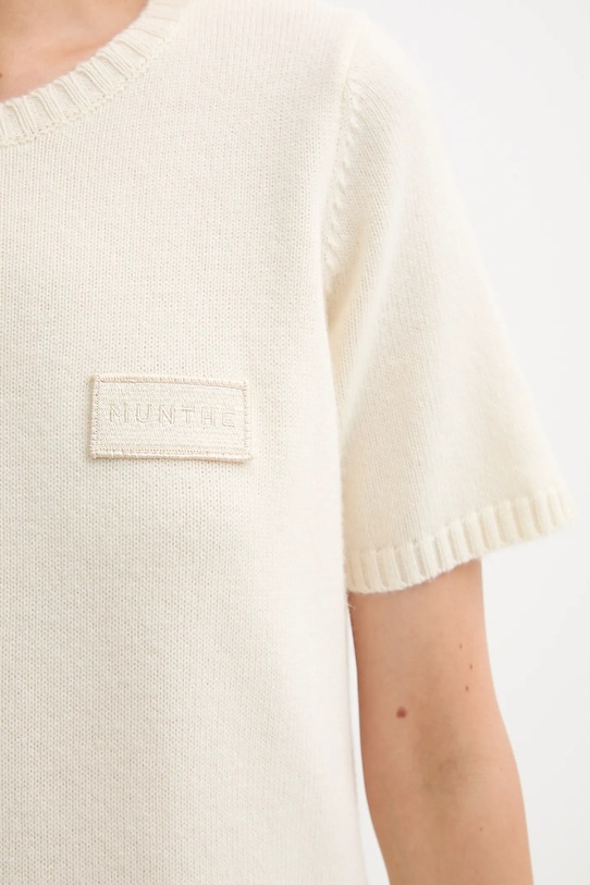 MUNTHE pulover de lana PANTAS 252160425270 bej
